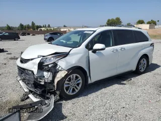 2022 Toyota Sienna Limited with VIN 5TDZSKFC4NS050841, listed as a Copart auction lot 62030535 with 76,185 mi miles and Salvage title. Bid and sale history available at DreamBid. Image 1.
