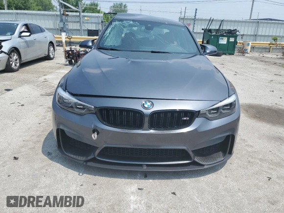 2018 BMW M3 with VIN WBS8M9C50J5J78894, listed as a Copart auction lot 64039565 with 76,308 mi miles and Clean title. Bid and sale history available at DreamBid. Image 5.
