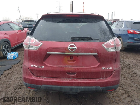 2016 Nissan Rogue SV with VIN 5N1AT2MV0GC783337, listed as a IAAI auction lot 41641993 with 136,084 mi miles and . Bid and sale history available at DreamBid. Image 16.