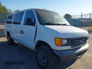 2006 Ford Econoline Passenger XL with VIN 1FBSS31L86HA80983, listed as a IAAI auction lot 42694786 with 140,112 mi miles and . Bid and sale history available at DreamBid. Image 1.