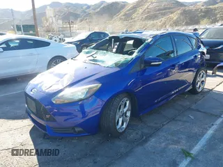 2014 Ford Focus ST with VIN 1FADP3L96EL374584, listed as a IAAI auction lot 41644629 with 90,607 mi miles and . Bid and sale history available at carsss.com. Image 2.