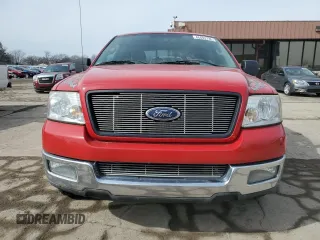 2004 Ford F-150 STX with VIN 1FTRX12W34NA64374, listed as a Copart auction lot 46493735 with 81,368 mi miles and Salvage Title. Bid and sale history available at carsss.com. Image 5.