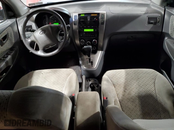2005 Hyundai Tucson GLS with VIN KM8JN72D45U127165, listed as a Copart auction lot 64548104 with 127,234 mi miles and Salvage Title. Bid and sale history available at carsss.com. Image 8.