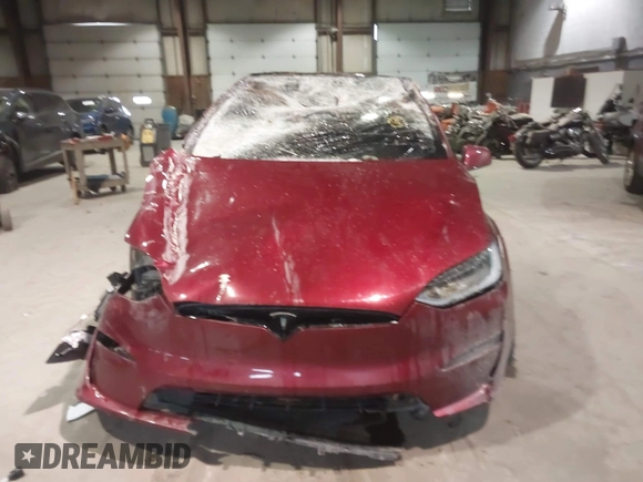 2023 Tesla Model X with VIN 7SAXCDE51PF403632, listed as a IAAI auction lot 41328722 with Not Provided miles and . Bid and sale history available at DreamBid. Image 11.