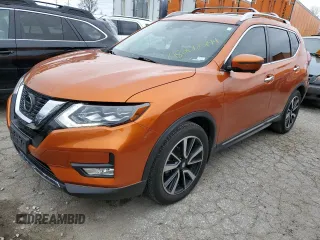 2018 Nissan Rogue S with VIN JN8AT2MT1JW466602, listed as a Copart auction lot 48298244 with 44,467 mi miles and Salvage Title. Bid and sale history available at carsss.com. Image 1.