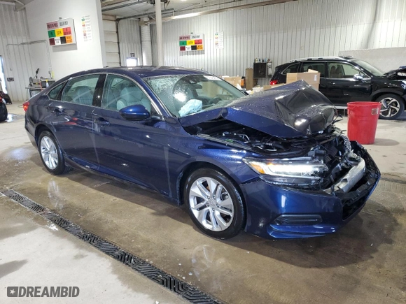 2020 Honda Accord Sedan LX with VIN 1HGCV1F13LA068328, listed as a Copart auction lot 51342435 with 41,056 mi miles and Salvage Title. Bid and sale history available at carsss.com. Image 4.