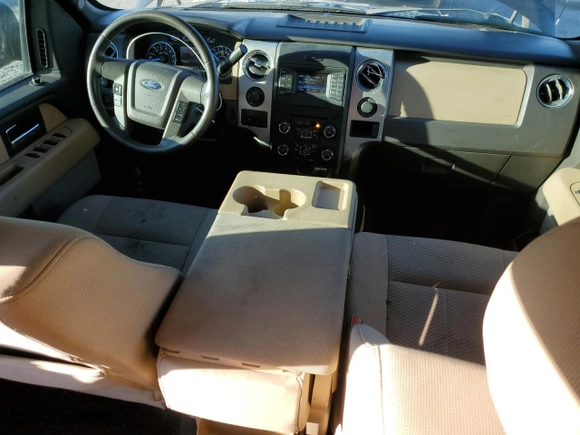 2013 Ford F-150 XL with VIN 1FTFW1ET5DKE11437, listed as a Copart auction lot 46938205 with 130,402 mi miles and Salvage Title. Bid and sale history available at carsss.com. Image 8.