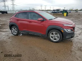 2023 Hyundai Kona SEL с VIN KM8K3CAB2PU063097, выставлен на аукционе Copart как лот 54108895 с пробегом 23 016 миль миль и Списание • Salvage title. История ставок и продаж доступна на DreamBid. Изображение 4.