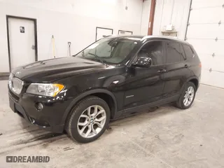 2013 BMW X3 xDrive28i with VIN 5UXWX9C57D0A31917, listed as a IAAI auction lot 41864807 with 97,479 mi miles. Bid and sale history available at carsss.com. Image 2.