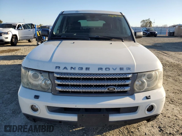 2008 Land Rover Range Rover Sport SC with VIN SALSH23498A134080, listed as a Copart auction lot 48410125 with 156,093 mi miles and Clean Title. Bid and sale history available at carsss.com. Image 5.