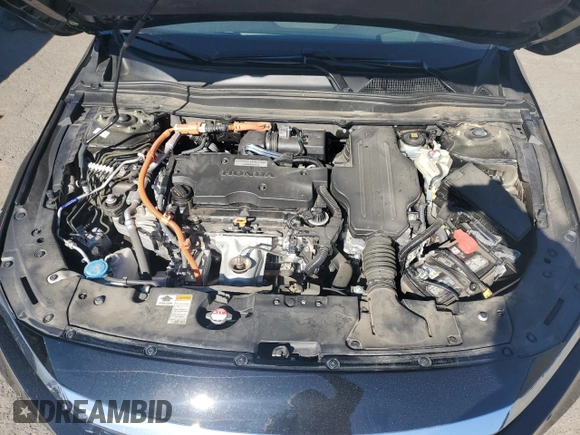 2021 Honda Accord Touring with VIN 1HGCV3F91MA007630, listed as a Copart auction lot 55778435 with 44,491 mi miles and Salvage title. Bid and sale history available at DreamBid. Image 11.