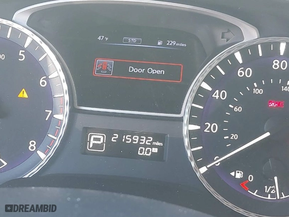 2018 Infiniti QX60 with VIN 5N1DL0MM9JC503981, listed as a IAAI auction lot 41699689 with 215,932 mi miles. Bid and sale history available at carsss.com. Image 7.