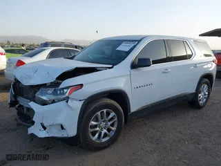 2021 Chevrolet Traverse LS with VIN 1GNERFKW2MJ178385, listed as a IAAI auction lot 41560986 with 59,531 mi miles. Bid and sale history available at carsss.com. Image 2.