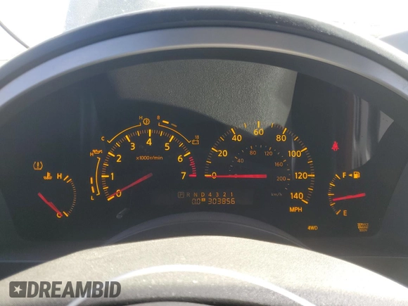 2007 Infiniti QX56 with VIN 5N3AA08C27N806356, listed as a Copart auction lot 83787164 with 303,856 mi miles and Salvage Title. Bid and sale history available at carsss.com. Image 9.