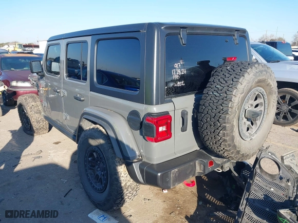 2021 Jeep Wrangler Unlimited Rubicon with VIN 1C4JJXFG3MW842686, listed as a IAAI auction lot 41517391 with 44,127 mi miles. Bid and sale history available at carsss.com. Image 3.