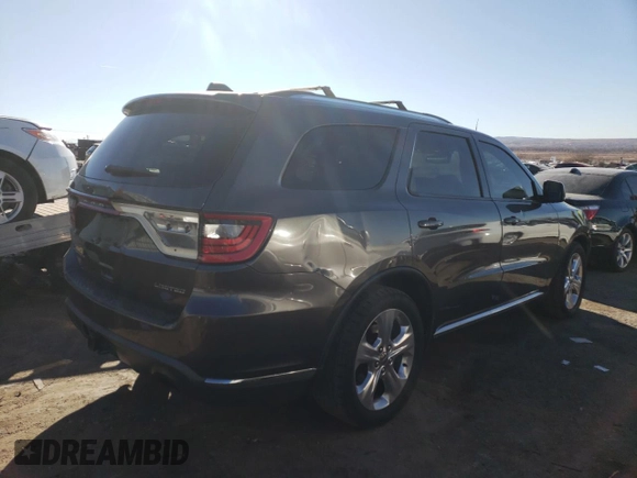 2014 Dodge Durango Limited with VIN 1C4SDHDT7EC390553, listed as a Copart auction lot 42172425 with 204,963 mi miles and Clean title. Bid and sale history available at DreamBid. Image 3.
