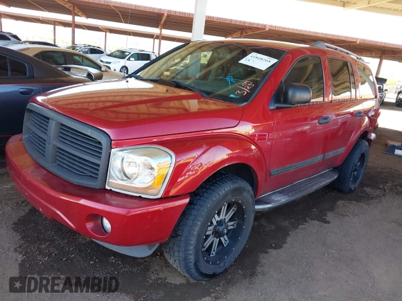 2006 Dodge Durango Limited with VIN 1D8HD58226F100800, listed as a IAAI auction lot 41848268 with 213,723 mi miles and . Bid and sale history available at DreamBid. Image 2.