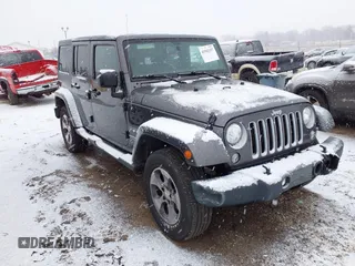 2017 Jeep Wrangler Unlimited Sahara with VIN 1C4BJWEG4HL591149, listed as a IAAI auction lot 41542157 with 70,630 mi miles. Bid and sale history available at carsss.com. Image 1.