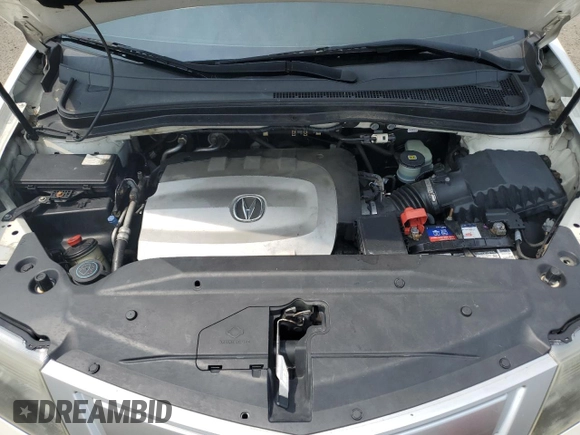 2011 Acura MDX with VIN 2HNYD2H28BH500165, listed as a Copart auction lot 59914505 with 210,882 mi miles and Clean title. Bid and sale history available at DreamBid. Image 12.