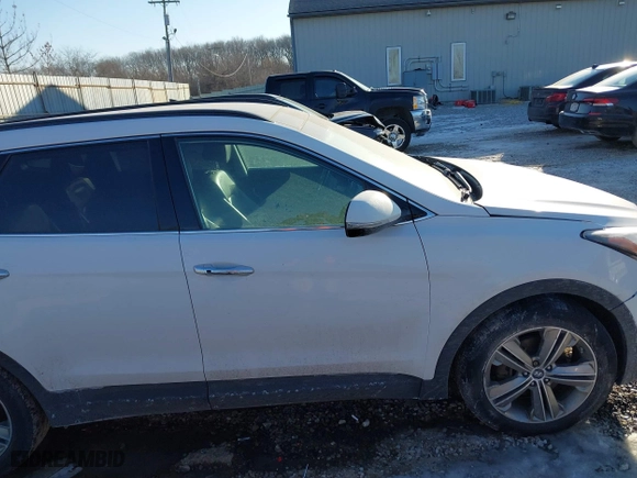 2013 Hyundai Santa Fe Limited with VIN KM8SR4HF2DU004155, listed as a IAAI auction lot 41420491 with 125,988 mi miles. Bid and sale history available at carsss.com. Image 13.