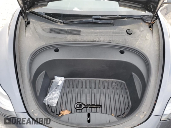 2022 Tesla Model 3 Long Range with VIN 5YJ3E1EB0NF269249, listed as a Copart auction lot 87318524 with 18,406 mi miles and Salvage Title. Bid and sale history available at DreamBid. Image 12.