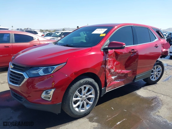 2019 Chevrolet Equinox LT with VIN 3GNAXKEVXKL152963, listed as a IAAI auction lot 41712871 with 96,016 mi miles. Bid and sale history available at carsss.com. Image 18.