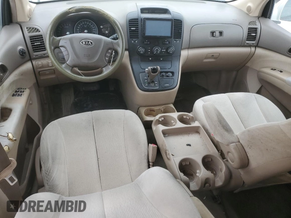 2007 Kia Sedona LX with VIN KNDMB233776147825, listed as a Copart auction lot 83355334 with 243,541 mi miles and Clean Title. Bid and sale history available at carsss.com. Image 8.