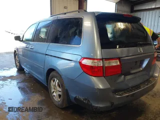 2007 Honda Odyssey EX-L z VIN 5FNRL38617B078923, wystawiony jako IAAI lot #42335122 z przebiegiem 154 352 mil mil oraz . Historia ofert i sprzedaży dostępna na DreamBid. Obrazek 3.