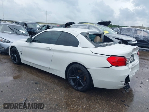2017 BMW 4 Series 430i z VIN WBA4U7C52H5H19190, wystawiony jako IAAI lot #42086394 z przebiegiem 202 020 mil mil oraz . Historia ofert i sprzedaży dostępna na DreamBid. Obrazek 3.