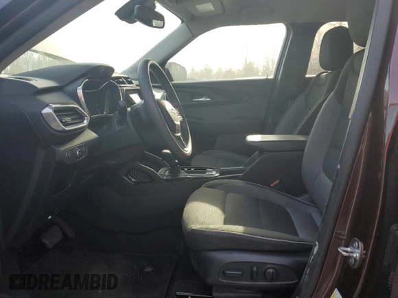 2023 Chevrolet TrailBlazer LT with VIN KL79MPSL7PB079495, listed as a Copart auction lot 43340585 with Not Provided miles and Salvage Title. Bid and sale history available at DreamBid. Image 7.
