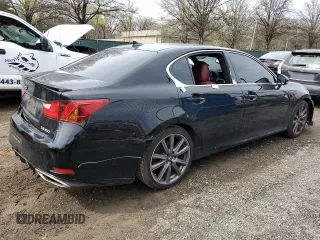2014 Lexus GS 350 with VIN JTHBE1BL2E5031329, listed as a Copart auction lot 50929845 with 114,924 mi miles and Salvage Title. Bid and sale history available at carsss.com. Image 3.