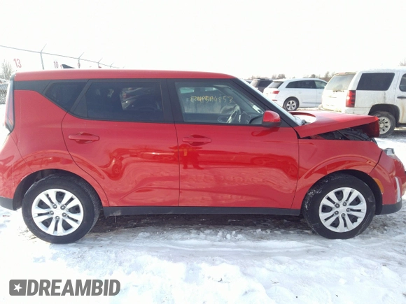 2023 Kia Soul LX with VIN KNDJ23AU1P7207354, listed as a IAAI auction lot 41394853 with 28,552 mi miles and . Bid and sale history available at DreamBid. Image 13.