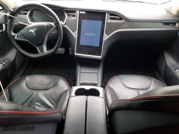 2013 Tesla Model S Performance with VIN 5YJSA1DP8DFP16316, listed as a Copart auction lot 47402805 with 127919 miles and Salvage Title. Bid and sale history available at carsss.com. Image 8.