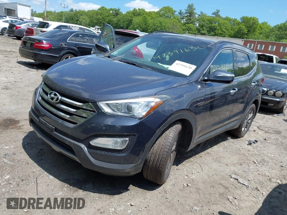 2014 Hyundai Santa Fe with VIN 5XYZUDLB6EG218980, listed as a IAAI auction lot 42391630 with 136,710 mi miles and . Bid and sale history available at DreamBid. Image 17.