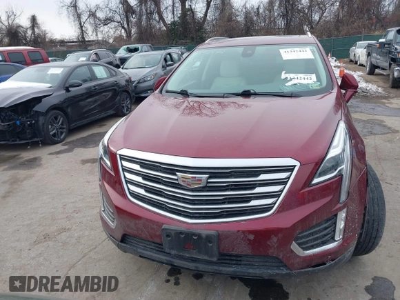 2017 Cadillac XT5 Premium Luxury AWD with VIN 1GYKNERS8HZ119329, listed as a IAAI auction lot 41342442 with 168,320 mi miles. Bid and sale history available at carsss.com. Image 12.