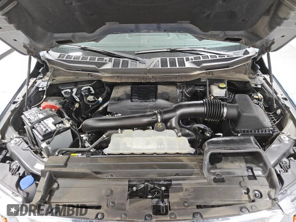 2023 Ford F-150 XL with VIN 1FTEW1C89PKE14033, listed as a Copart auction lot 58328605 with 53,902 mi miles and Clean title. Bid and sale history available at DreamBid. Image 11.