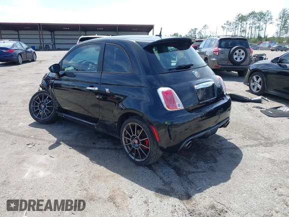 2013 FIAT 500 Abarth with VIN 3C3CFFFH6DT534970, listed as a IAAI auction lot 41806231 with 140,649 mi miles and . Bid and sale history available at DreamBid. Image 3.