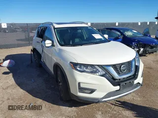 2020 Nissan Rogue SL with VIN 5N1AT2MT0LC815244, listed as a IAAI auction lot 41225528 with 53,755 mi miles. Bid and sale history available at carsss.com. Image 1.