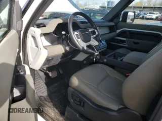 2023 Land Rover Defender S with VIN SALEJ6EX7P2227141, listed as a Copart auction lot 50351785 with 8,810 mi miles and Salvage title. Bid and sale history available at DreamBid. Image 8.