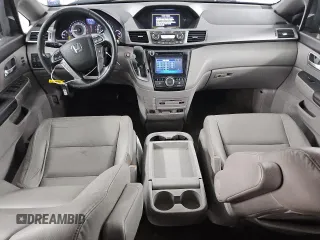 2015 Honda Odyssey Touring Elite with VIN 5FNRL5H95FB017434, listed as a Copart auction lot 55011035 with 111,254 mi miles and Clean title. Bid and sale history available at DreamBid. Image 8.