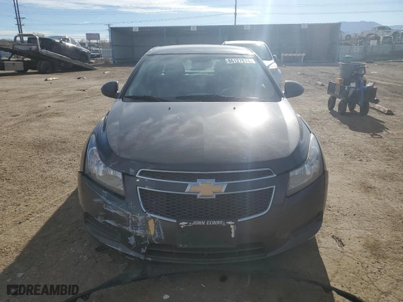 2014 Chevrolet Cruze ECO with VIN 1G1PH5SB8E7127847, listed as a Copart auction lot 86127874 with 0 mi miles and Salvage Title. Bid and sale history available at carsss.com. Image 5.
