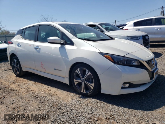 2018 Nissan LEAF SL with VIN 1N4AZ1CP6JC304951, listed as a Copart auction lot 52515045 with 72,331 mi miles and Salvage Title. Bid and sale history available at DreamBid. Image 4.