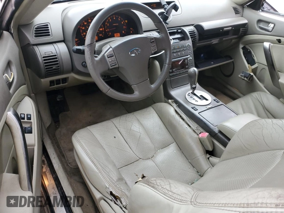 2004 Infiniti G35 Coupe w/Leather with VIN JNKCV54E34M801844, listed as a Copart auction lot 87820895 with 136,257 mi miles and Salvage Title. Bid and sale history available at carsss.com. Image 8.