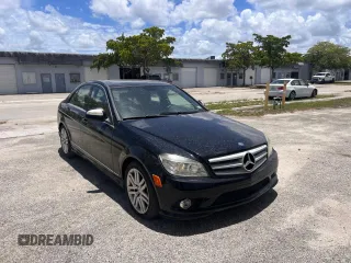 2008 Mercedes-Benz C 300 Sport with VIN WDDGF81X48F118820, listed as a Copart auction lot 64808465 with 169,933 mi miles and Salvage title. Bid and sale history available at DreamBid. Image 1.