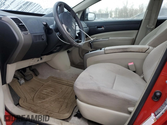 2007 Toyota Prius with VIN JTDKB20U977545407, listed as a Copart auction lot 44200695 with 147,660 mi miles and Salvage Title. Bid and sale history available at carsss.com. Image 7.