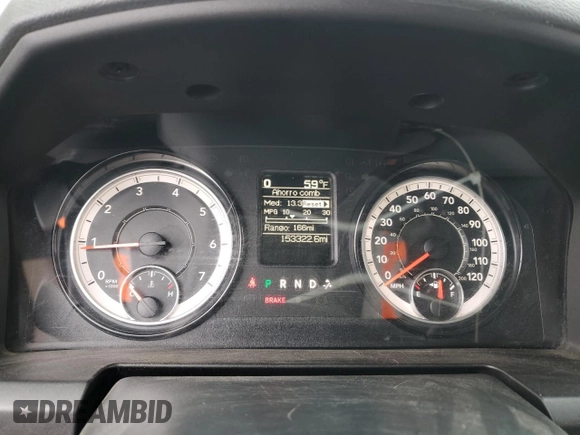 2018 Ram 1500 Tradesman z VIN 3C6RR6KT6JG219170, wystawiony jako Copart lot #54203595 z przebiegiem 153 322 mil mil oraz Szkoda całkowita • Salvage title. Historia ofert i sprzedaży dostępna na DreamBid. Obrazek 9.