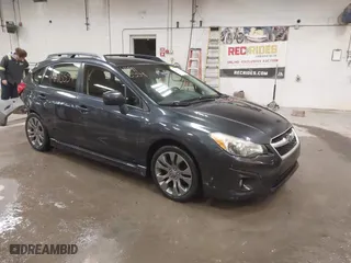2013 Subaru Impreza Wagon 2.0i Sport Premium with VIN JF1GPAL63D2894768, listed as a IAAI auction lot 41913554 with 79,625 mi miles. Bid and sale history available at carsss.com. Image 1.