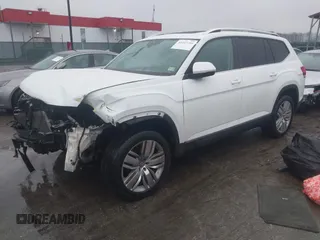 2019 Volkswagen Atlas SEL with VIN 1V2ER2CAXKC544274, listed as a IAAI auction lot 41112216 with 88,052 mi miles and . Bid and sale history available at DreamBid. Image 2.