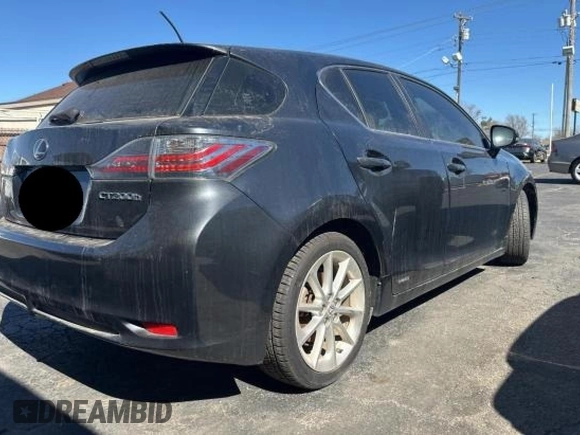 2011 Lexus CT 200h with VIN JTHKD5BH5B2030971, listed as a Copart auction lot 47445845 with 162,169 mi miles and Clean title. Bid and sale history available at DreamBid. Image 4.