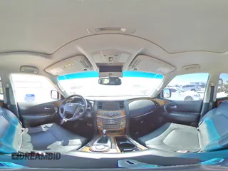 2013 Infiniti QX56 with VIN JN8AZ2NF4D9530738, listed as a Copart auction lot 77747064 with 139,338 mi miles and Salvage Title. Bid and sale history available at carsss.com. Image 13.